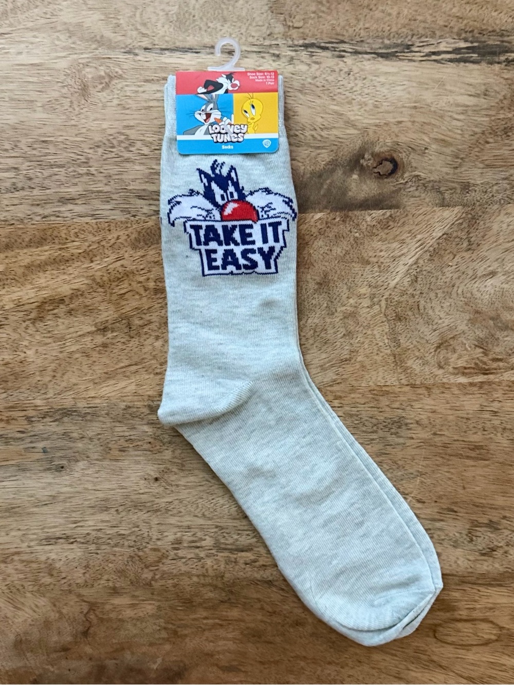 5/$20 NEW Adult Looney Tunes Sylvester the Cat Socks